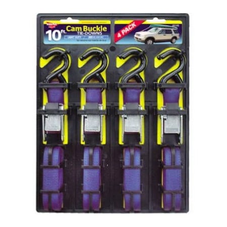 Hampton Products-Keeper 4PK10' CamBuck Tie Down 5105